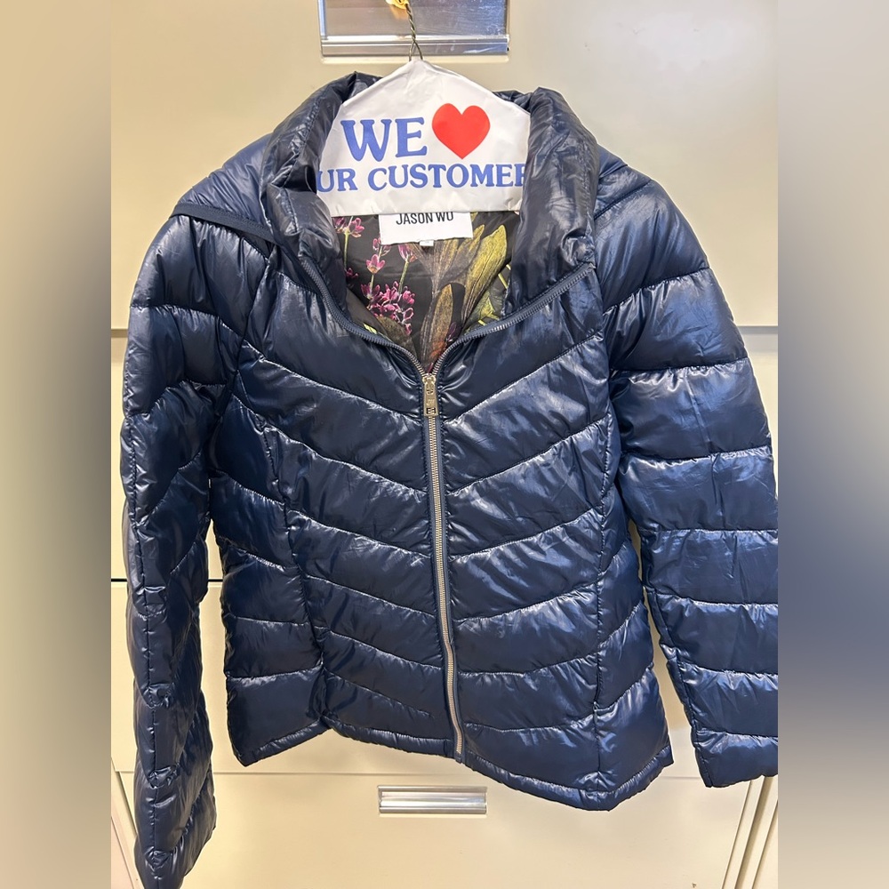 Jason Wu Multicolor Floral Puffy Jacket